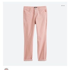 Pink jeans boyfriend corduroy